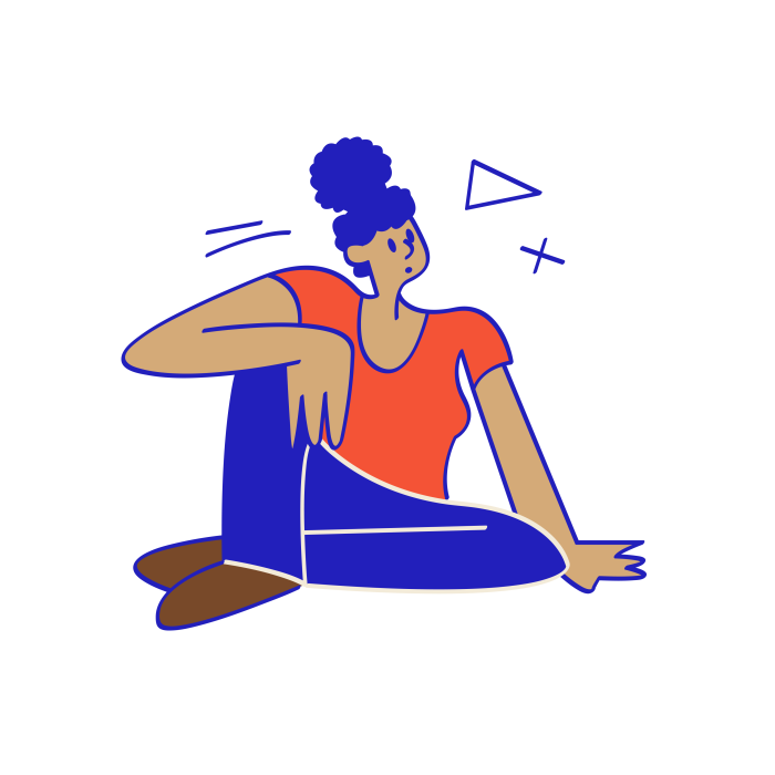 Illustrations – Anxiety – White