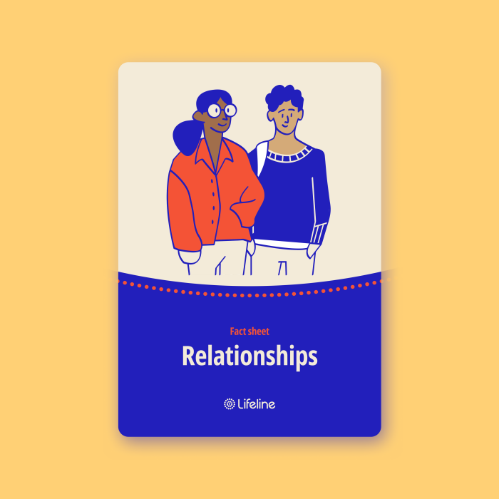 Fact sheet – Relationships