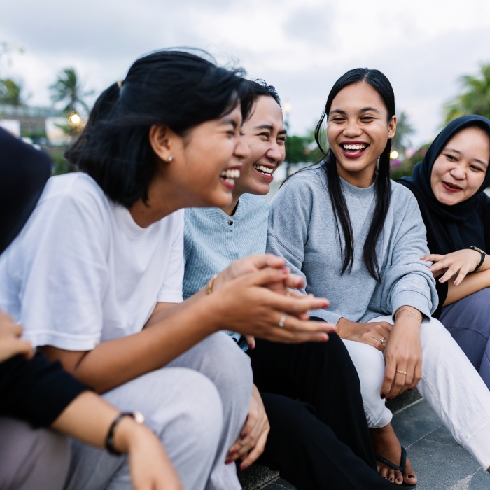 Group of young people