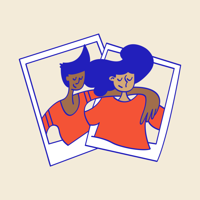 Illustration – Grief & loss – Beige