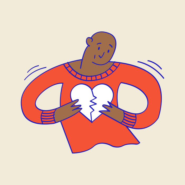 Illustrations – Suicide – Beige