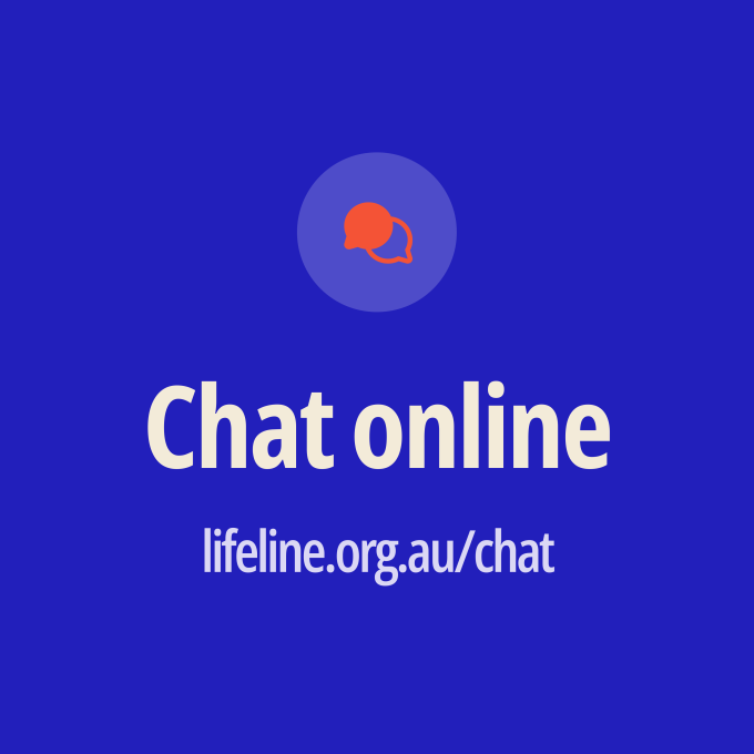 Lifeline service logo – Chat online